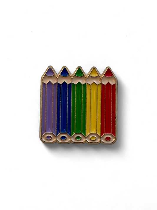 Pin's Crayons de Couleurs